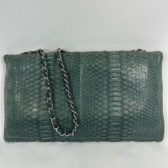 Chanel Python Flap Bag - Picture 4 of 13